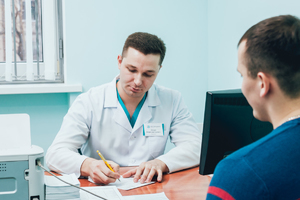 Консультация, определенный ряд обследования